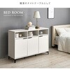 RCC-1525DBR(幅120) 木目調 アイアン キャビネット【 選べる2サイズ 幅90cm / 120cm 】 リビング 扉付き サイドボード 収納棚 ジャパンディ モダン A4対応 萩原 73630378