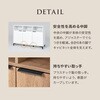 RCC-1525DBR(幅120) 木目調 アイアン キャビネット【 選べる2サイズ 幅90cm / 120cm 】 リビング 扉付き サイドボード 収納棚 ジャパンディ モダン A4対応 萩原 73630378