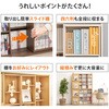 RCC-1565NA スライド式本棚 前後2列 縦に連結できる【 幅120 (扉収納付き) 】 本棚 大容量 漫画 収納 扉付き ブックシェルフ ブックラック ロータイプ 高さ調節 連結可 萩原 73630545