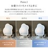 MD-6738WH ウェーブミラー ドレッサー LEDライト付き スツール付き コンパクト 韓国インテリア 鏡 一面鏡 化粧台 萩原 73630667