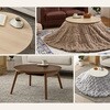 ブラーナ68LN 折りたたみ こたつ 円形 直径68cm おしゃれ 韓国インテリア 萩原 73631279