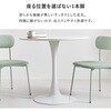 BT-8659WH カフェテーブル 丸型 円形【 選べる3サイズ 直径60/70/80cm 】スチール シンプル おしゃれ チューリップテーブル ラッパ脚 萩原 73631507