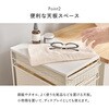 RAN-2464DBR キャスター付き ランドリーチェスト ランドリーラック 【選べる3サイズ】 幅20 / 25 / 30cm スリム 隙間収納 脱衣所 収納 萩原 73631936