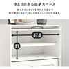 RSR-1529BR フラップ & ルーバー扉 シューズボックス 幅61cm 【 3扉タイプ 】 靴箱 可動棚 大容量 おしゃれ 省スペース 高通気性 萩原 73632049