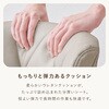 LHC-4468PGY 【3タイプから選べる】 デスクチェア オフィスチェア 学習椅子 キャスター付き 360度回転 おしゃれ コンパクト ベロア調 レザー調 萩原 73632155