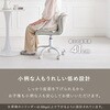 LHC-4468PGY 【3タイプから選べる】 デスクチェア オフィスチェア 学習椅子 キャスター付き 360度回転 おしゃれ コンパクト ベロア調 レザー調 萩原 73632155