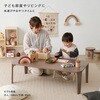 クルール105CB 8色から選べる 折りたたみ テーブル【 完成品 105×55 】 折れ脚テーブル ローテーブル コンパクト 省スペース くすみカラー 木目調 萩原 73632277