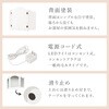 MD-6698-WH LEDライトつき 卓上ミラー 女優ミラー 三面鏡 大型 化粧鏡 鏡台 おしゃれ 電球付き 明るさ 調整可 調光可 萩原 73632618