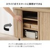 RTV-1413BR 【選べる横幅2サイズ×高さ2サイズ】 テレビ台 幅119/137cm タンブール扉 蛇腹 木目調 モダン 可動棚付き ロータイプ ハイタイプ 萩原 73633327