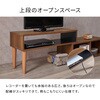VTV-7260BR 伸縮 テレビボード テレビ台 オープン収納 幅75～135cm 24型～32型 L字型 コーナー 萩原 73633361