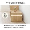 VTV-7260BR 伸縮 テレビボード テレビ台 オープン収納 幅75～135cm 24型～32型 L字型 コーナー 萩原 73633361