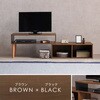 VTV-7260BR 伸縮 テレビボード テレビ台 オープン収納 幅75～135cm 24型～32型 L字型 コーナー 萩原 73633361