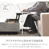 VKT-7264MWH 【選べる2サイズ】 石目調 センターテーブル  引き出し付き 昇降機能付き 幅69/90cm ローテーブル 収納付き 大きめ 正方形 萩原 73633546