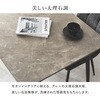 BT-8540MGY 大理石調 ダイニングテーブル 正方形 幅75cm おしゃれ ホテルライク モダン モノトーン 2人掛け 萩原 73633598