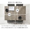 BT-8541MGY 大理石調 ダイニングテーブル 長方形 幅120cm おしゃれ ホテルライク モダン モノトーン 4人掛け 萩原 73633607