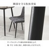 BT-8542MGY-8543GY-3S 大理石調ダイニングセット 円形 丸 直径80 3点セット 2人用 ホテルライク モダン モノトーン 正方形 萩原 73633668