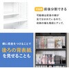 VKB-7282-WH 【 コミック最大512冊収納 】 本棚 幅59.5 大容量 コミック 本 収納 薄型 ブックラック推し活 可動棚 高さ調節 萩原 73633817