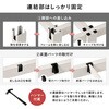 MB-5224S-WH ネジ不要 パイプベッド シングル ベッドフレームのみ 萩原 73633887