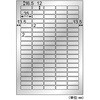 KLPS704S 屋外用ラベル シルバーフィルム備品用 ヒサゴ 73642336