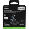 WIZ043DQCH UltraCharge Pro Qi2 25W 2-in-1 コンバーチブルマグネット充電器 チャコール BELKIN(ベルキン) 73662359