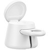 WIZ052DQWH UltraCharge Qi2 25W 3-in-1 モジュール式充電ドック ホワイト BELKIN(ベルキン) 73662377