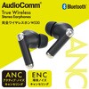 HP-W530N ANC完全ワイヤレスイヤホン Bluetooth AAC対応 ブラック オーム電機 73662639
