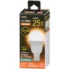 LDA2L-G-E17/D AG5 LED電球 E17 25形相当 調光 密閉器具対応 広配光 オーム電機 73662788