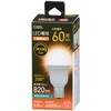 LDA7L-G-E17/D AG5 LED電球 E17 60形相当 調光 密閉器具対応 広配光 オーム電機 73662831