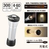 LN-CH300-LK 充電式LEDミニランタン 300lm 無段階調光 マグネット付 2WAY オーム電機 73662885