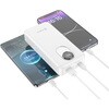 PF20 全固体 モバイルバッテリー PD20W 機内持ち込み可能 4台同時充電 急速充電 電池残量ディスプレイ搭載 USB-C内蔵ケーブル2本 Bigblue Tech(ビッグブルーテック) 73666078