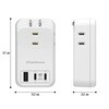 AC-073 電源タップ PD65W USB-A自動認識リバーシブル カシムラ 73667828