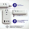 AC-073 電源タップ PD65W USB-A自動認識リバーシブル カシムラ 73667828