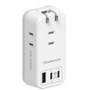 WM-38 旅行用電源タップ PD45W USB-A自動認識リバーシブル カシムラ 73667837