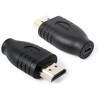 microHDMI(���X) to HDMI(�I�X) �ϊ��A�_�v�^