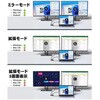 LUH-CH2DUAL Type-C(オス) to HDMI(メス)x2 映像変換アダプタ ルーメン 73674968