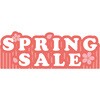 NEWスチレンボードポップ SPRING SALE グリーンクロス