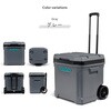 35258 キャスター付き クーラーボックス 大型 ラティチュード 60ローラー (57L) イグルー 73678556