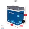 35257 キャスター付き クーラーボックス 大型 ラティチュード30ローラー (28.5L) イグルー 73678581