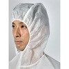 TRV2-L 不織布使い捨て保護服 つなぎフード付きタイプ TRUSCO 73773876