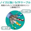 LD-TWS/BU5 LANケーブル cat7 より線 爪折れ防止 つめ折れ防止保護カバー付き RoHS LD-TWS エレコム 73823575