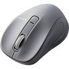M-BT17BBGY ワイヤレスマウス Bluetooth 3.0 3ボタン ブルーLED 負担軽減 Salal エレコム 73823855