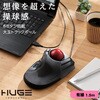 M-HT1URBK トラックボールマウス 有線 USB 8ボタン 人差し指 大型ボール 直径52mm パームレスト搭載 チルト機能 エレコム 73824345