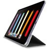 iPad mini 8.3インチ 第6世代 (2021年) ケース カバー 手帳型 フラップ ソフトレザー マグネット 2アングル 背面クリア 薄型 軽量 ブラック エレコム