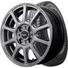 - スタッドレス(冬)タイヤ&ホイール 4本セット 【軽トラ・軽バン】 Goodyear 73845093