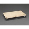 600x 900mm/150kg ドーリー(木製) エスコ