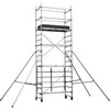 3.4m 作業台(移動式アルミ製) エスコ