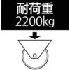EA986KX-12 100mm キャスター(自在金具・ツインホイール) エスコ 73881527