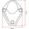 ZE56-6230 サイドスタンドエクステンダー ZETA RACING(ジータレーシング) 73986746