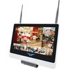IPカメラシリーズ用 12インチディスプレイ一体型ネットワークビデオレコーダー(Wi-Fi NVR) 8chモデル 2TB搭載(HDD) 塚本無線