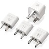 変換アダプタ 海外電源用 コンセント変換プラグ SEタイプ Cタイプ Oタイプ BFタイプ 4種セット エレコム